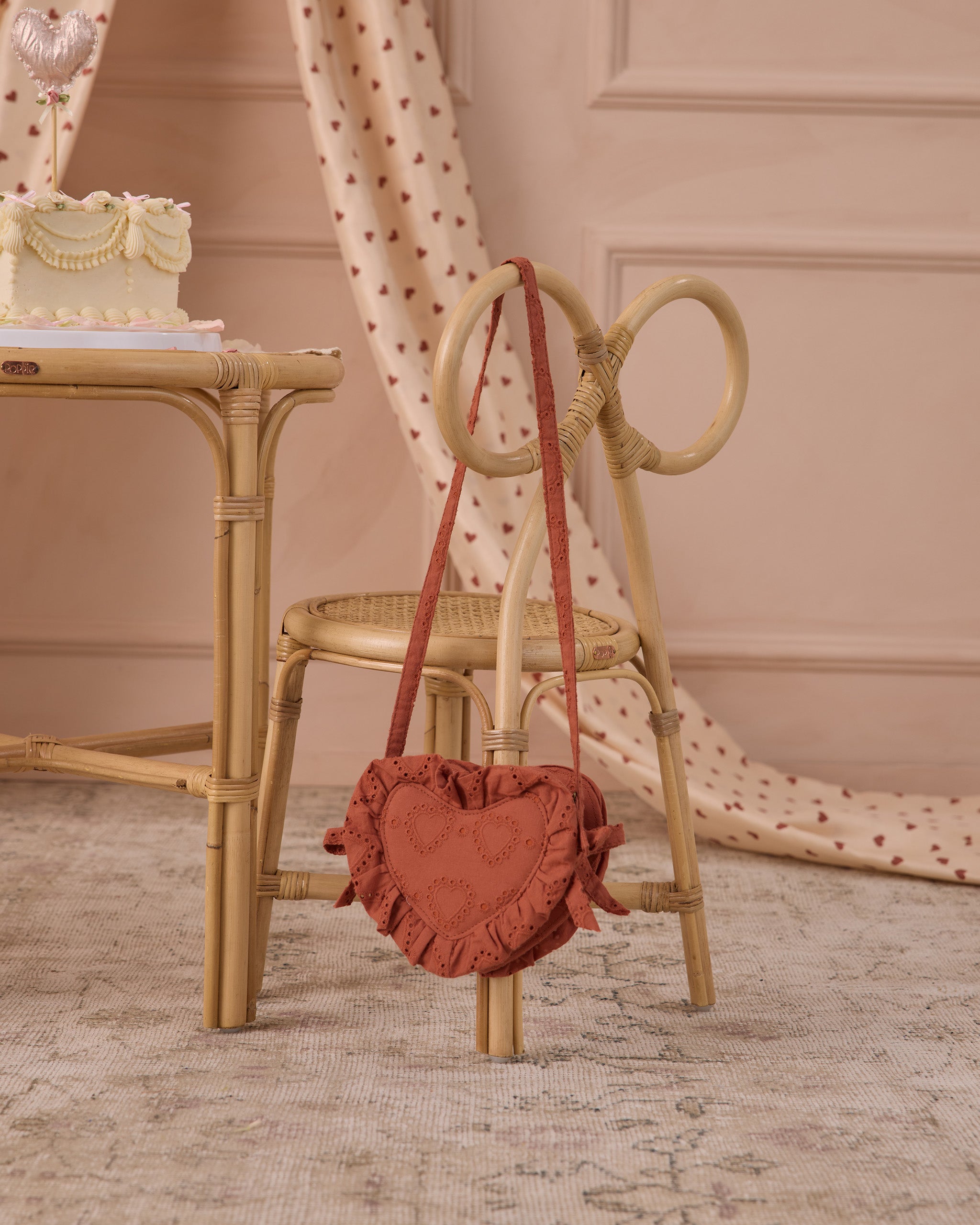 Heart Purse - Red