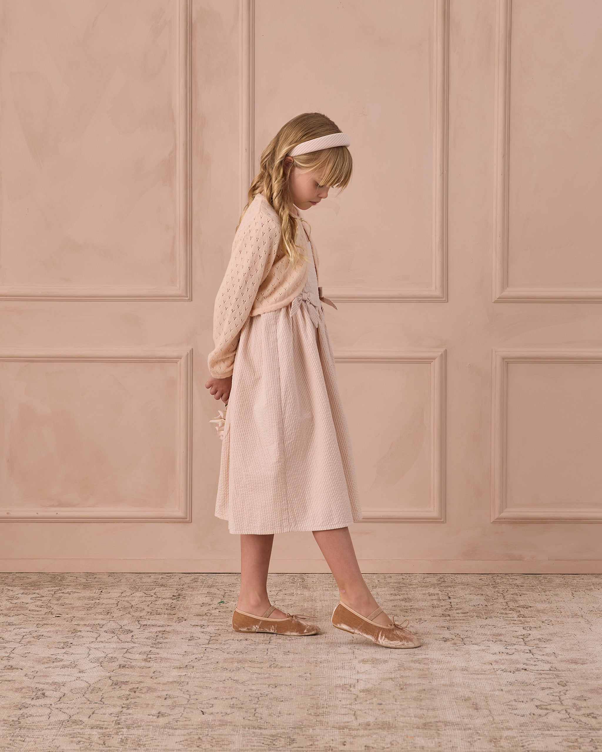 Beatrice Midi Dress - Petal