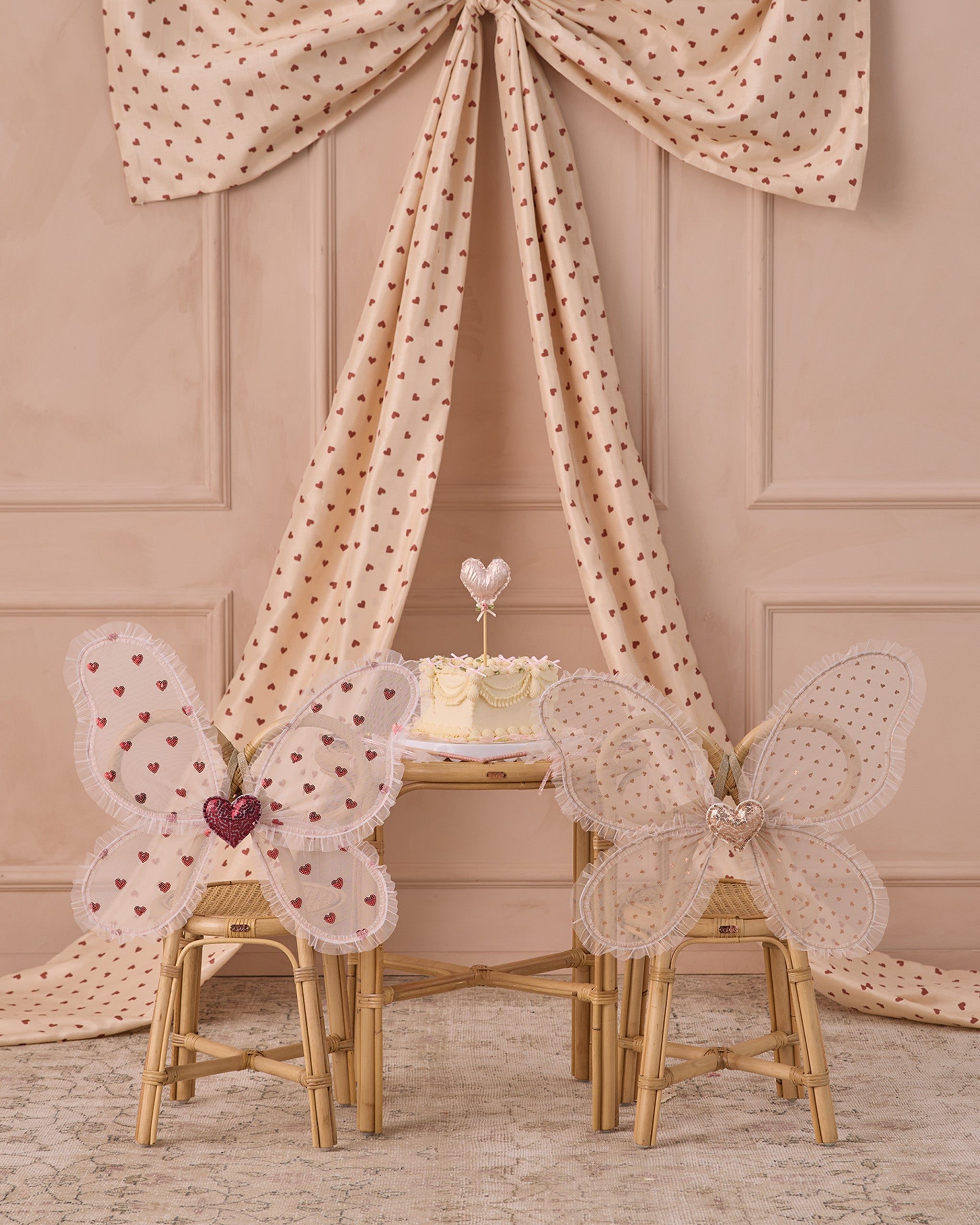 Fairy Set - Rose Gold Hearts