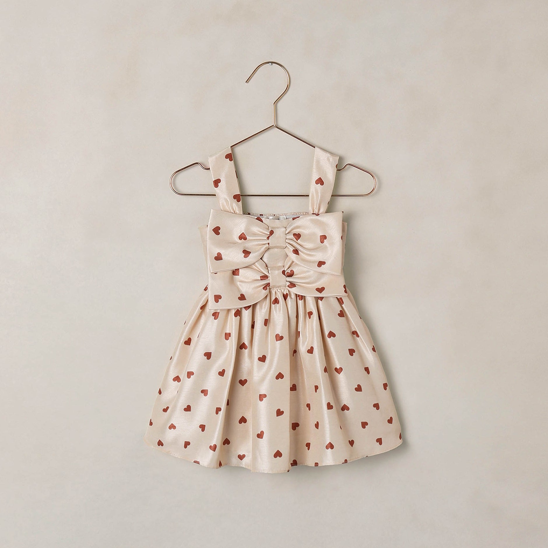Cindy Dress - Red Hearts