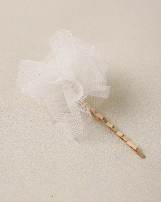 Pom Pom Pins - Ivory, Pearl