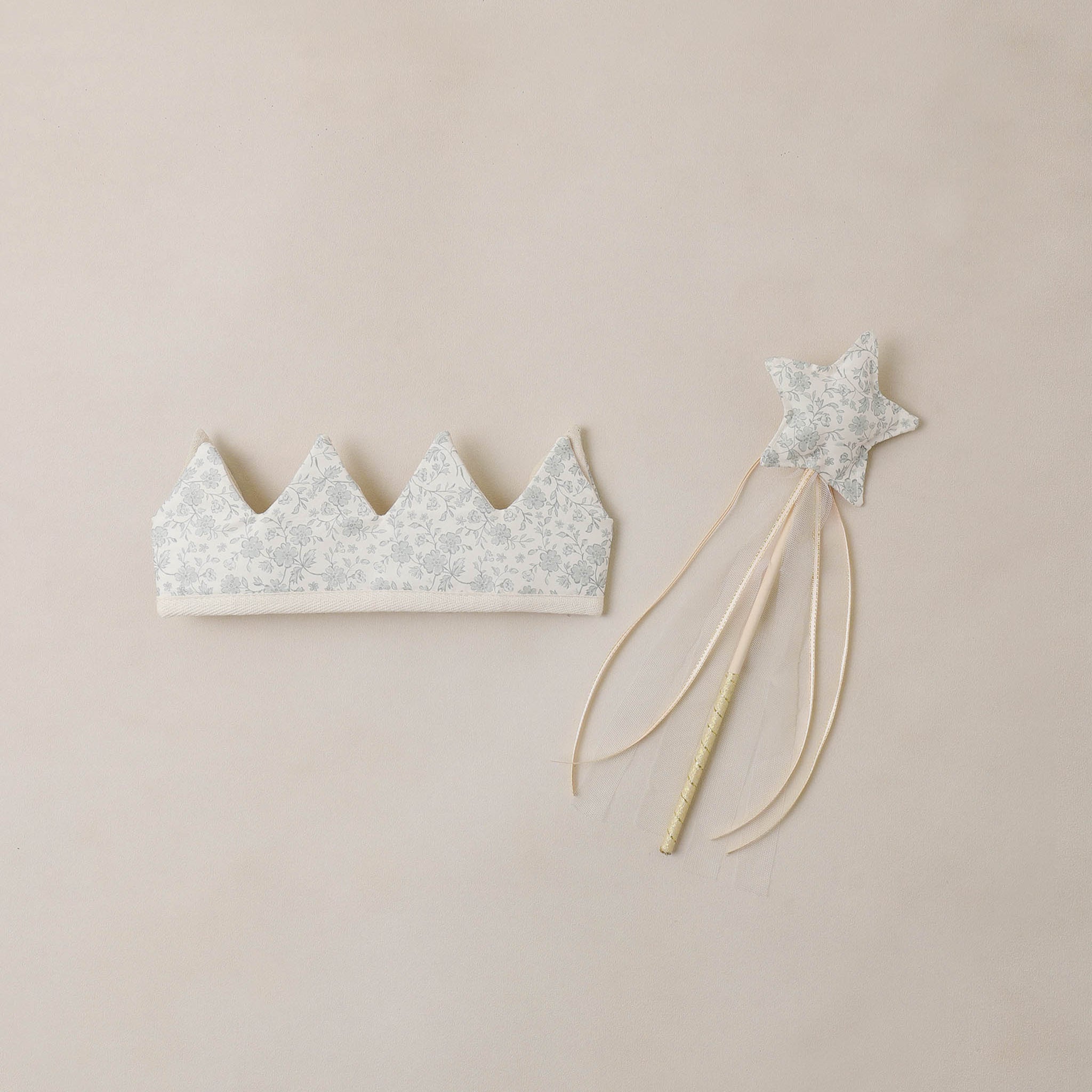 NoraLee Crown And Wand - Sky Floral
