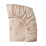 Nature Baby Fitted Sheet Jersey - Goose Lullaby