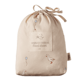 Nature Baby Fitted Sheet Jersey - Goose Lullaby