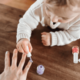 No Nasties Natural Scented Kids Nail Polish Gummy Grape - Purple