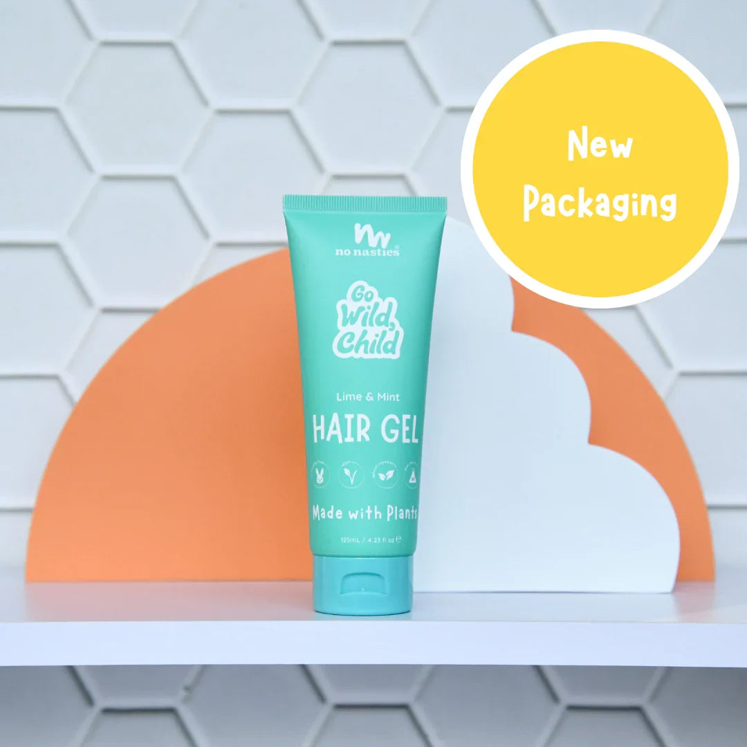 No Nasties Plant Based Hair Gel - Zesty Lime and Fresh Mint