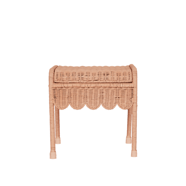 Olli Ella Storie Stool - Seashell Pink