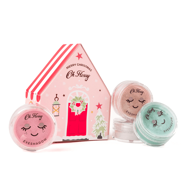 Oh Flossy Christmas House Eyeshadow Set