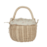 Olli Ella Rattan Berry Basket with Lining – Pansy