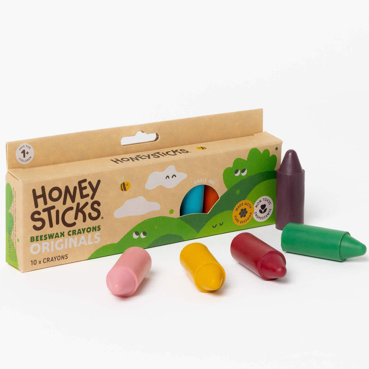 Honeysticks Beeswax Crayons Originals 10 pack
