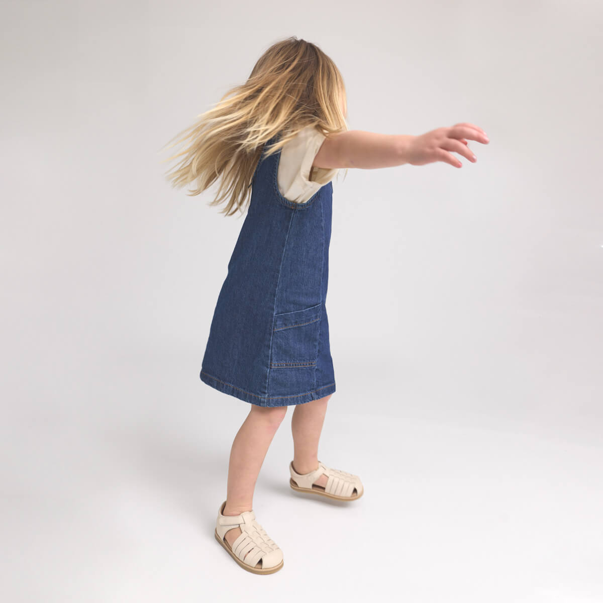 Pretty Brave Frankie Sandal - Stone