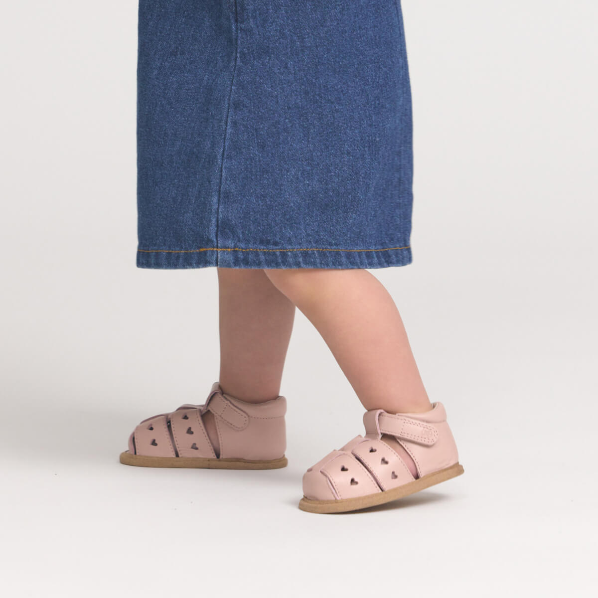 Pretty Brave Maya Baby Sandal - Blush