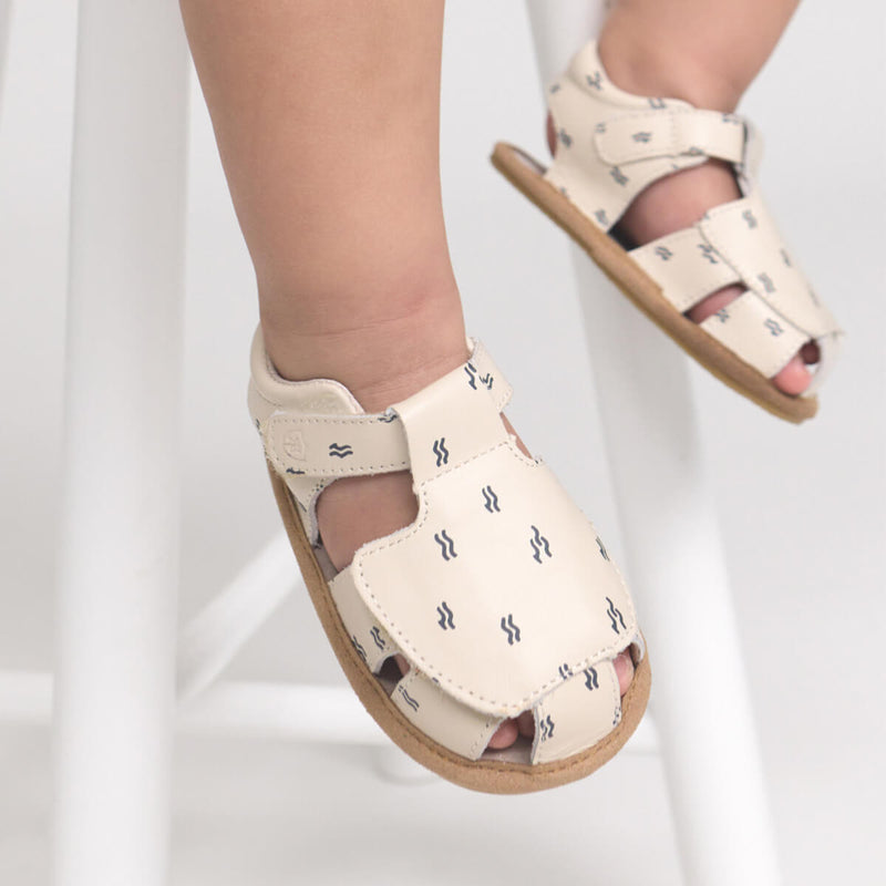 Pretty Brave Milo Baby Sandal - Waves