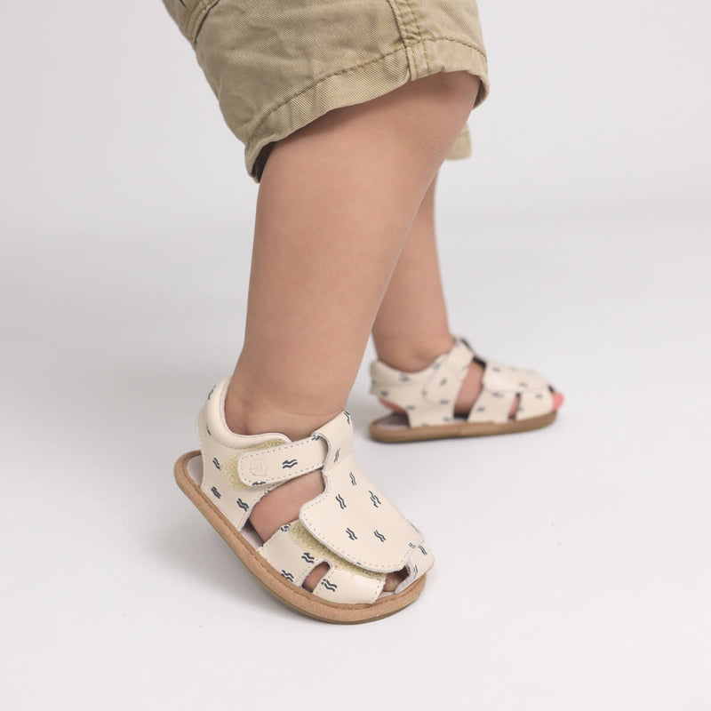 Pretty Brave Milo Baby Sandal - Waves