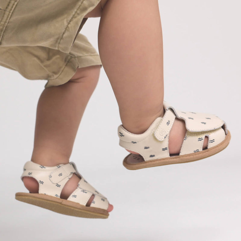 Pretty Brave Milo Baby Sandal - Waves