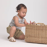 Pretty Brave Milo Baby Sandal - Waves