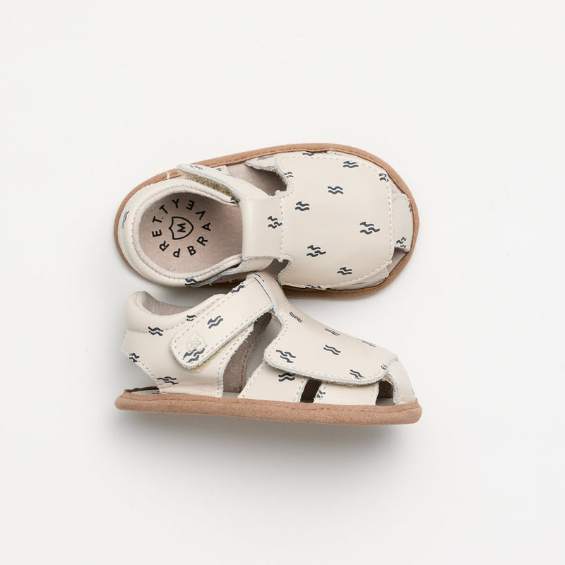 Pretty Brave Milo Baby Sandal - Waves