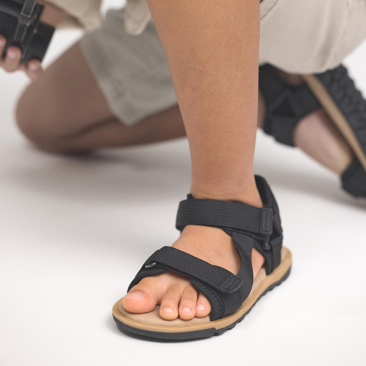 Pretty Brave Otis Sandal - Black