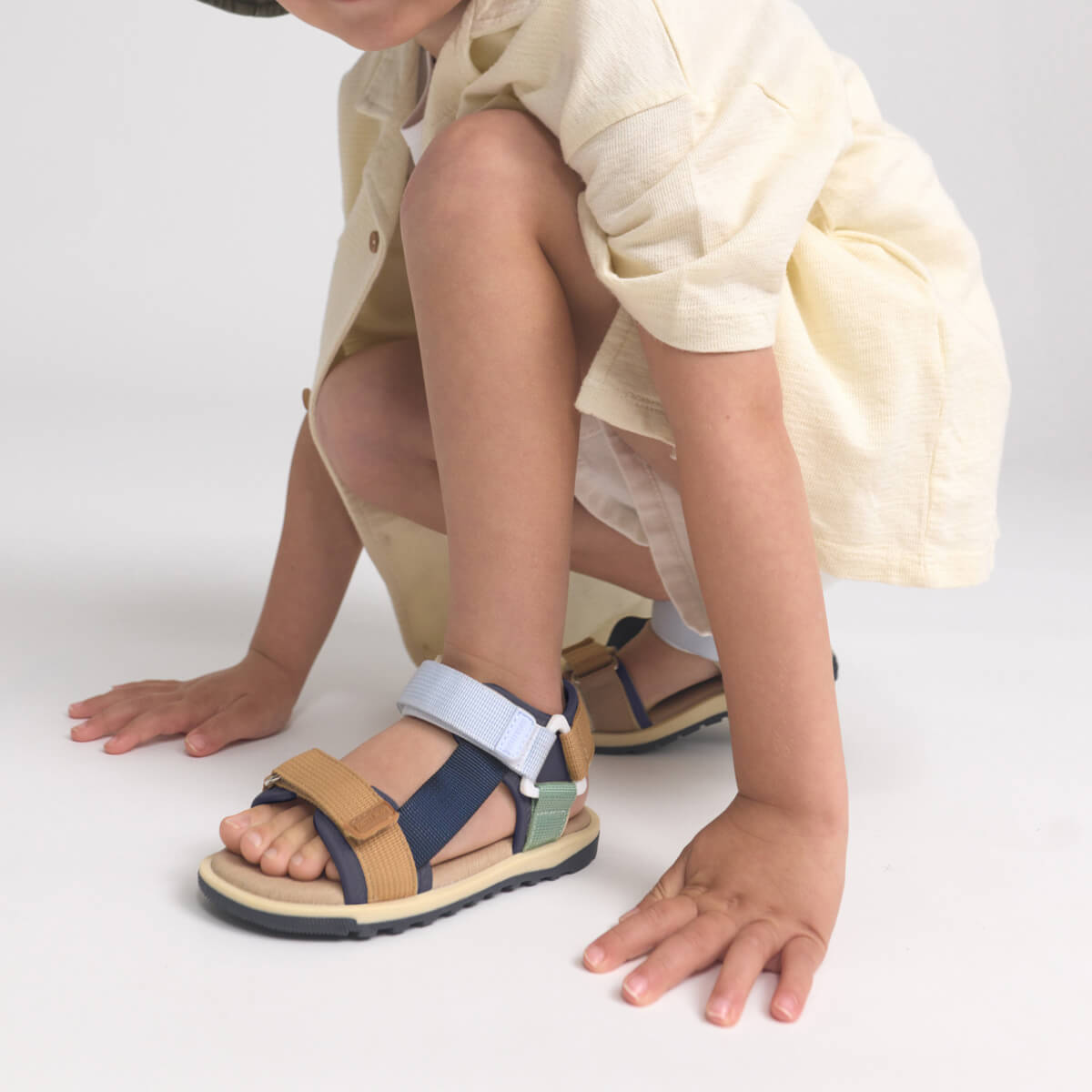 Pretty Brave Otis Sandal - Ocean Combo
