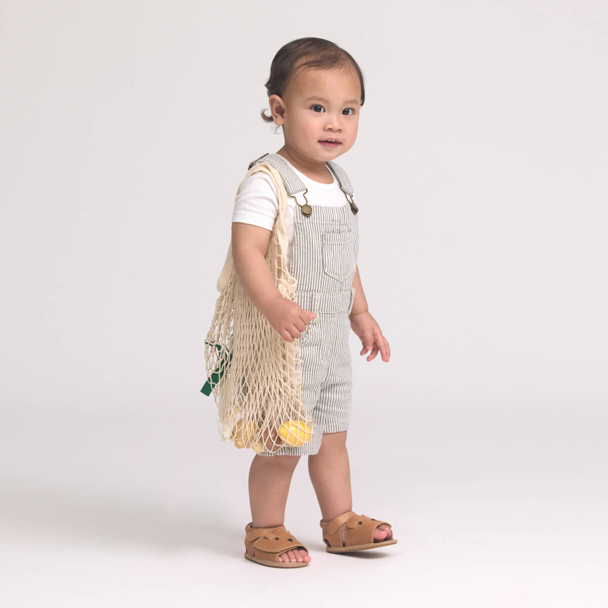 Pretty Brave Teddy Baby Sandal - Tan