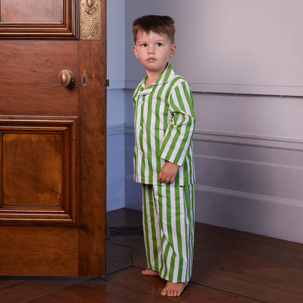 Piccolo Pyjama Long Set - Meadow Green