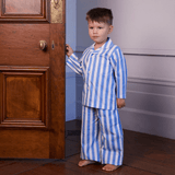 Piccolo Pyjama Long Set - Sky Blue
