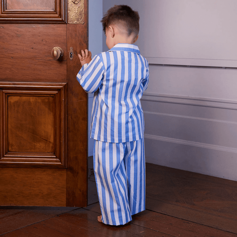 Piccolo Pyjama Long Set - Sky Blue