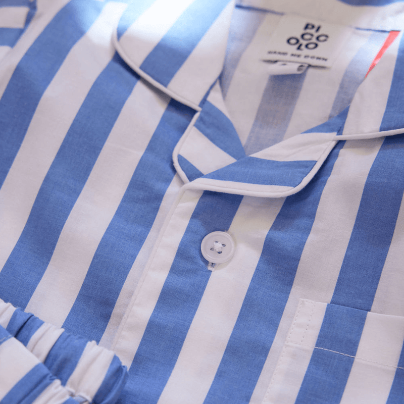 Piccolo Pyjama Long Set - Sky Blue