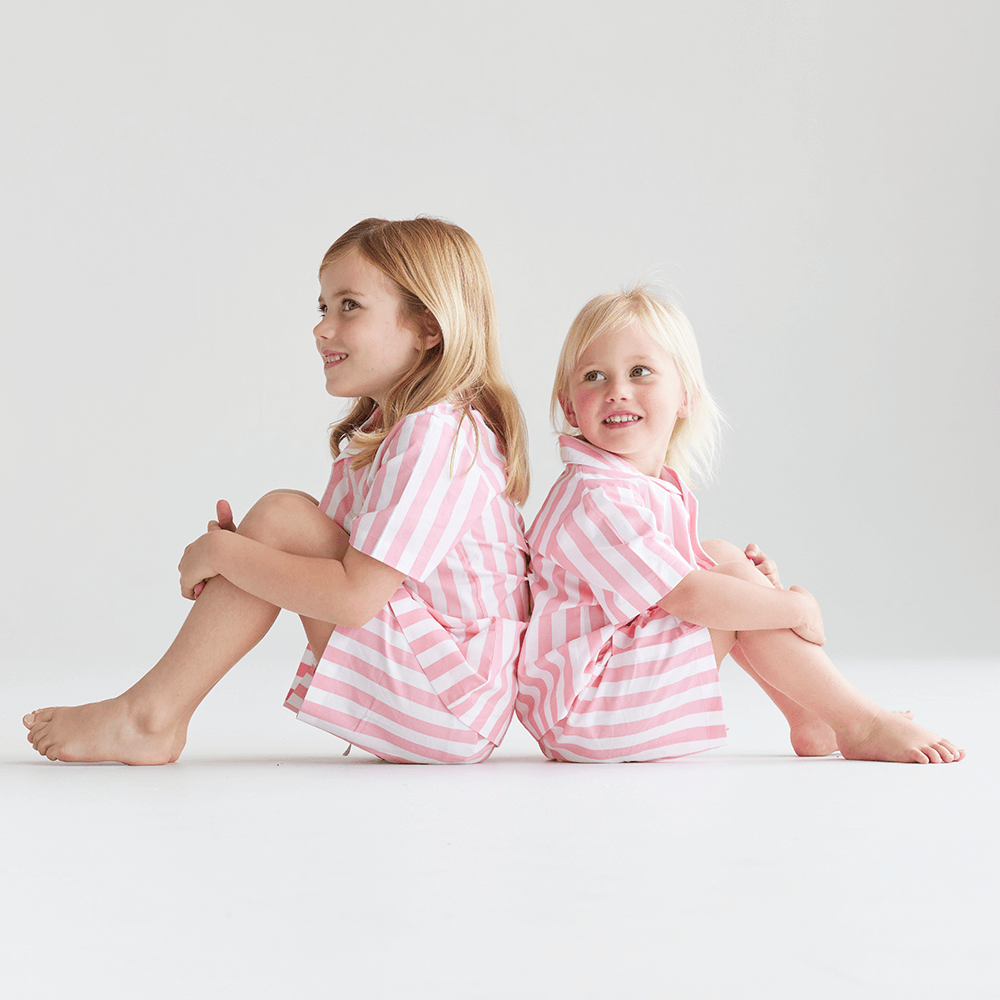 Piccolo Pyjama Short Set - Ballet Pink