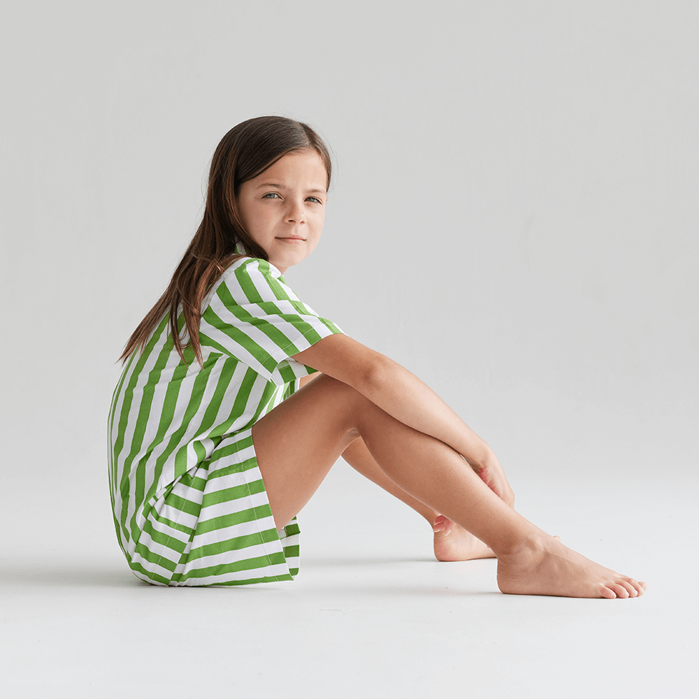 Piccolo Pyjama Short Set - Meadow Green