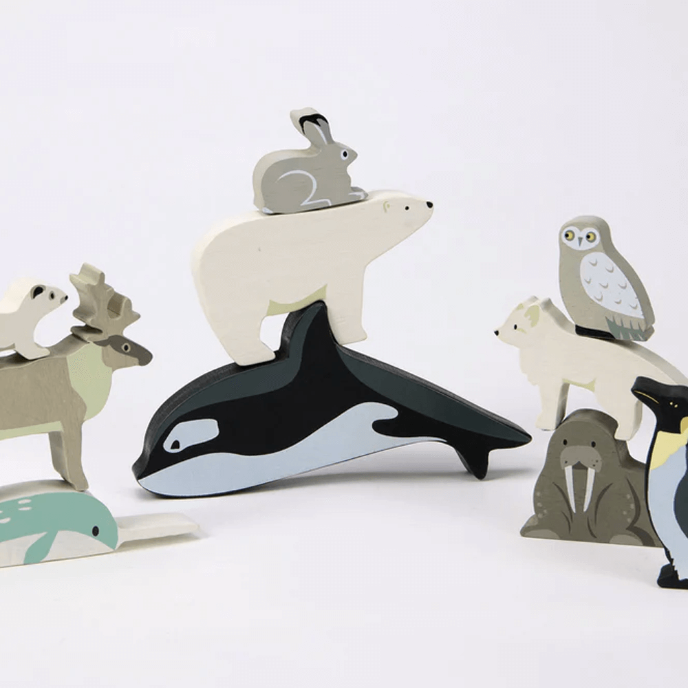 Tender Leaf Polar Animals Set