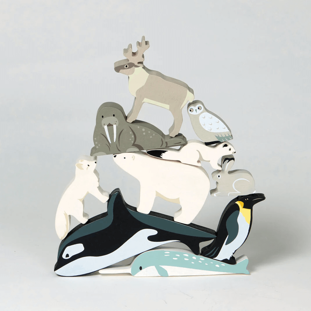Tender Leaf Polar Animals Set