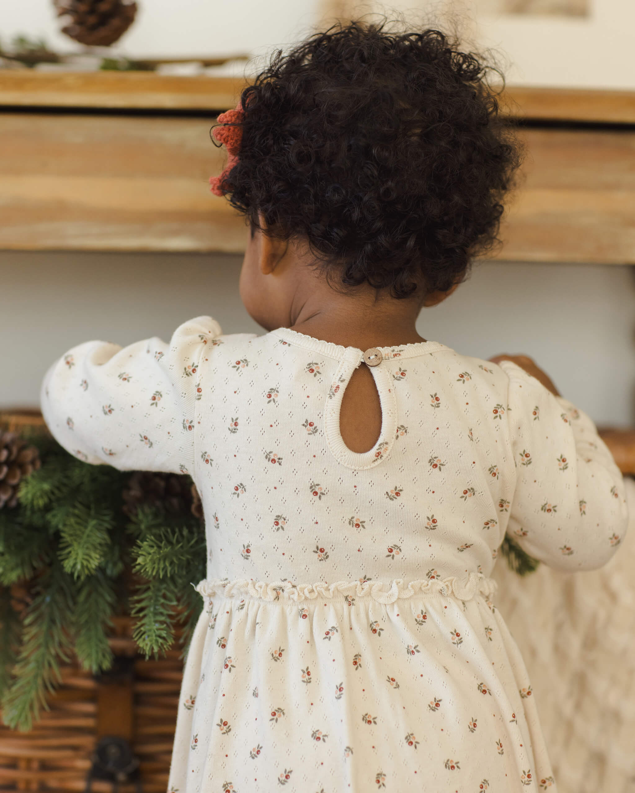 Quincy Mae Alda Dress - Holly Berry