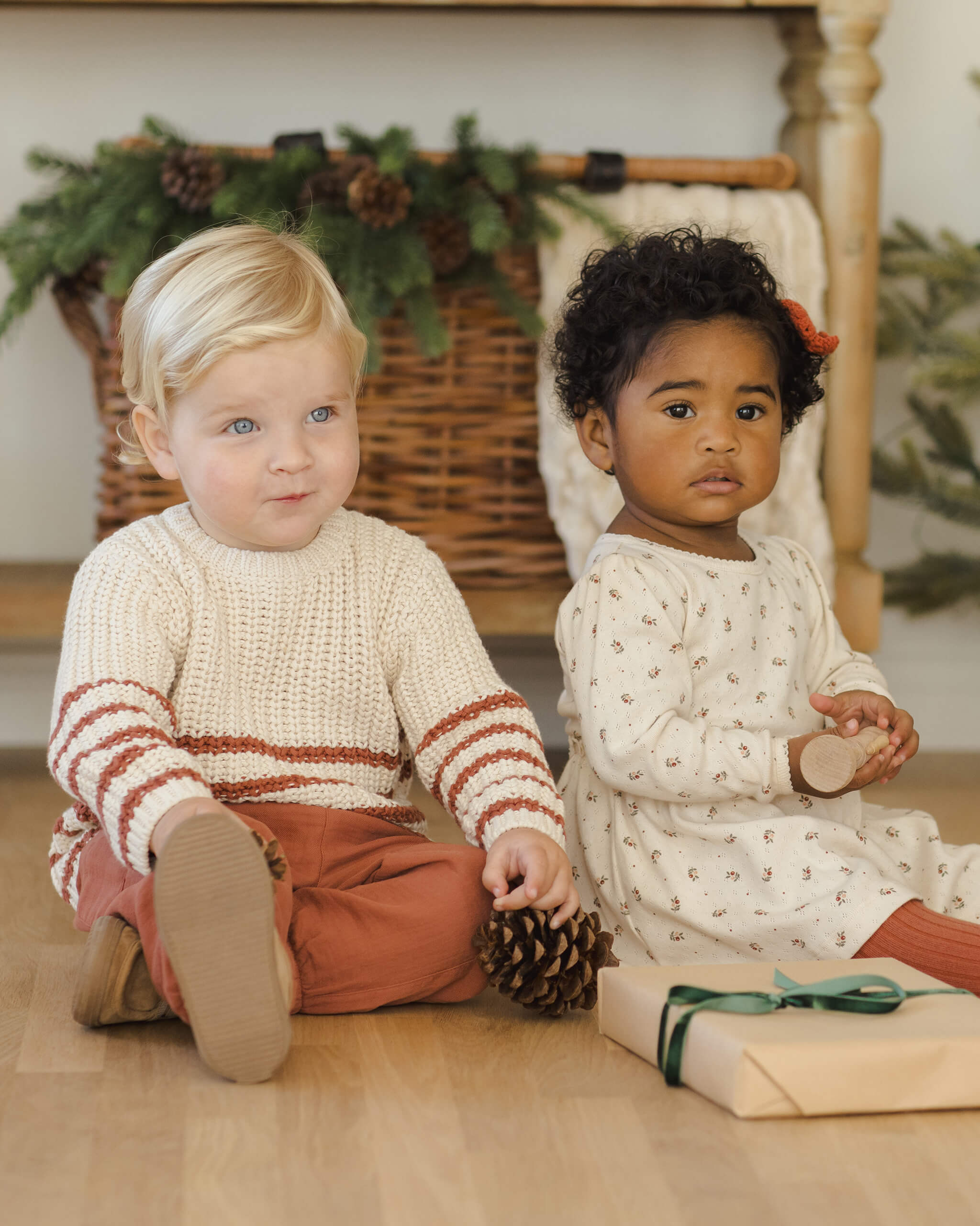 Quincy Mae Rex Sweater - Cranberry