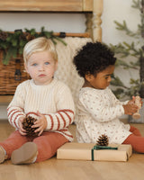 Quincy Mae Rex Sweater - Cranberry