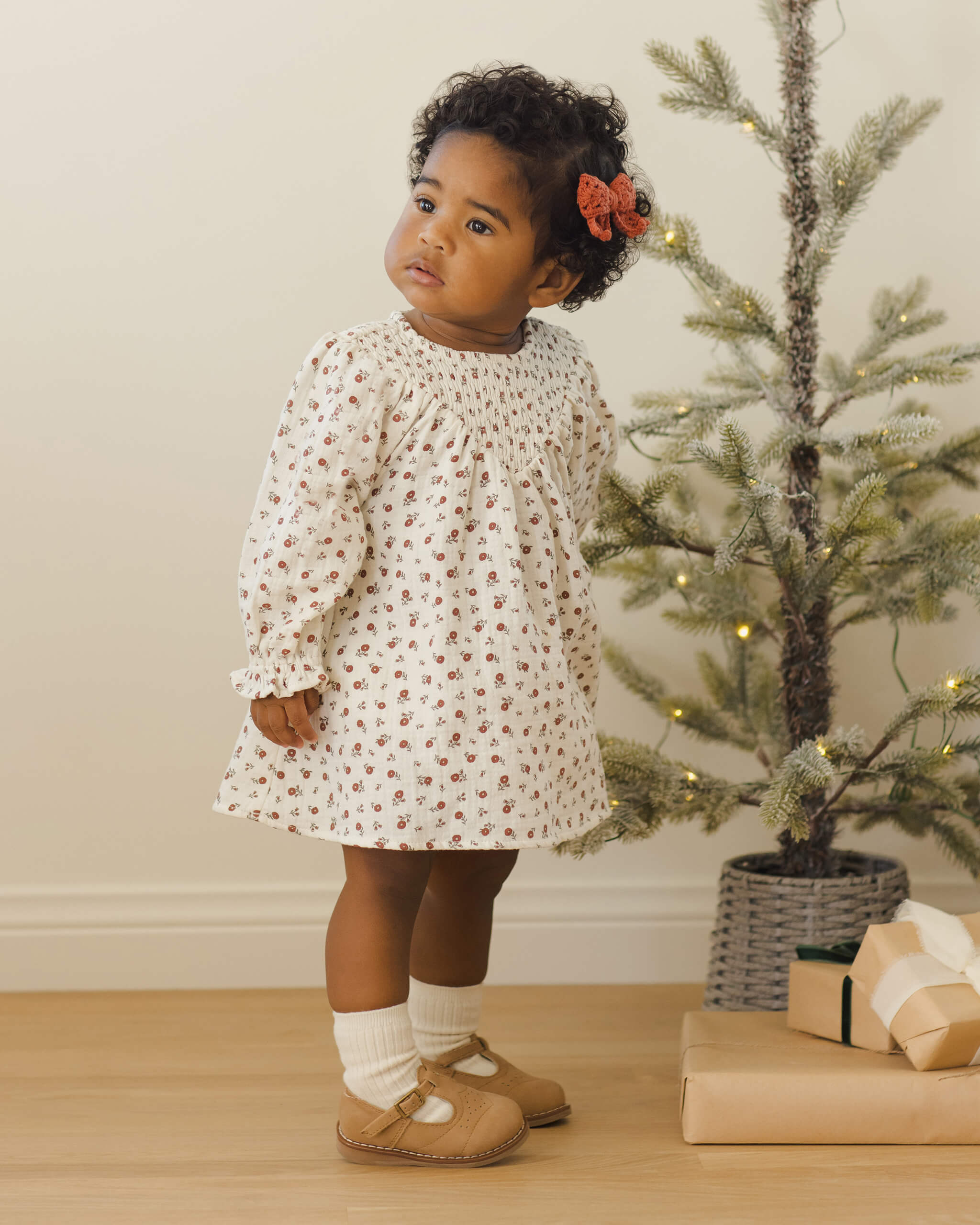 Quincy Mae Crochet Bow - Cranberry