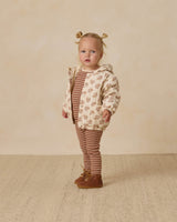 Quincy Mae Hooded Woven Jacket - Daylily