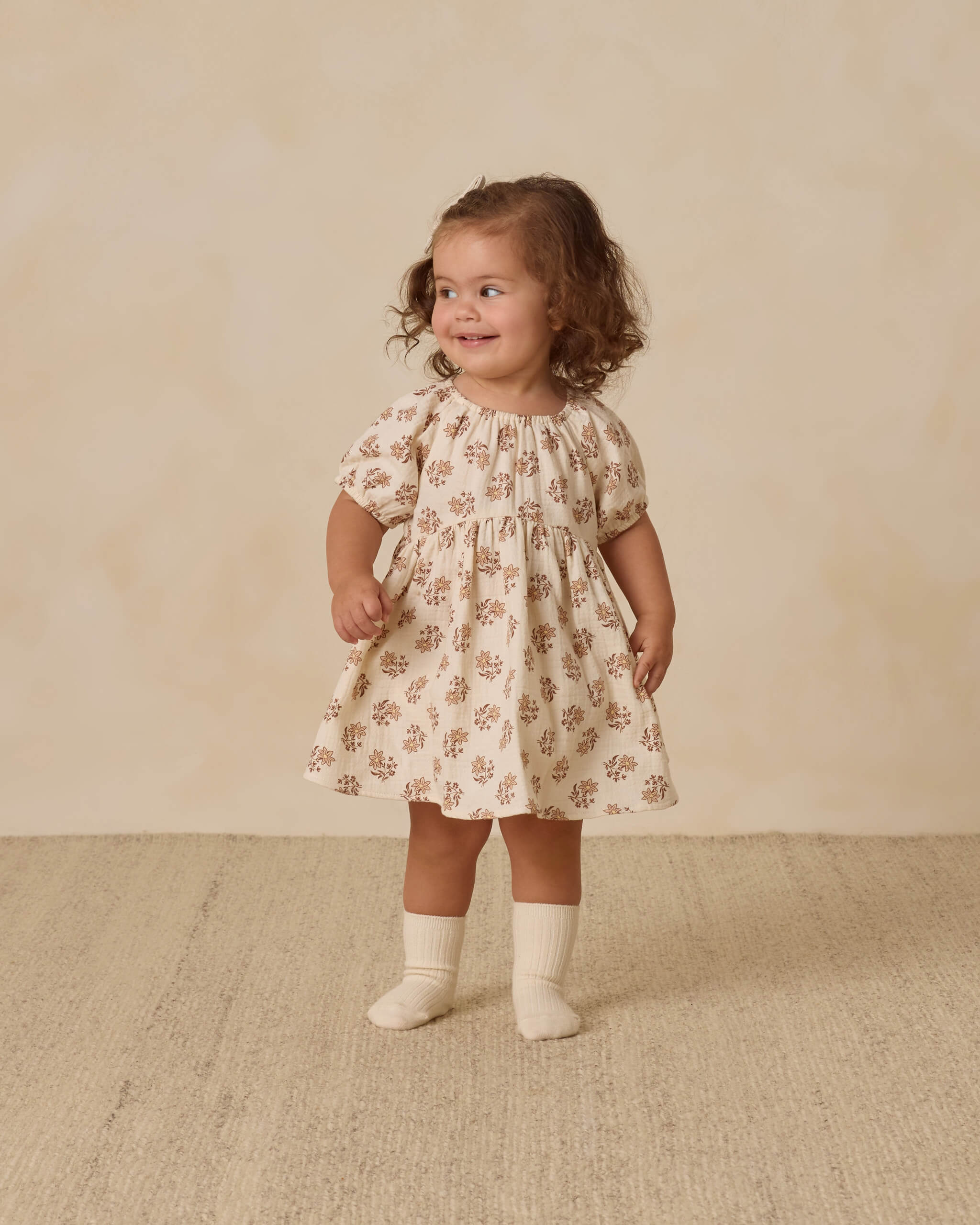 Quincy Mae Bella Dress - Daylily