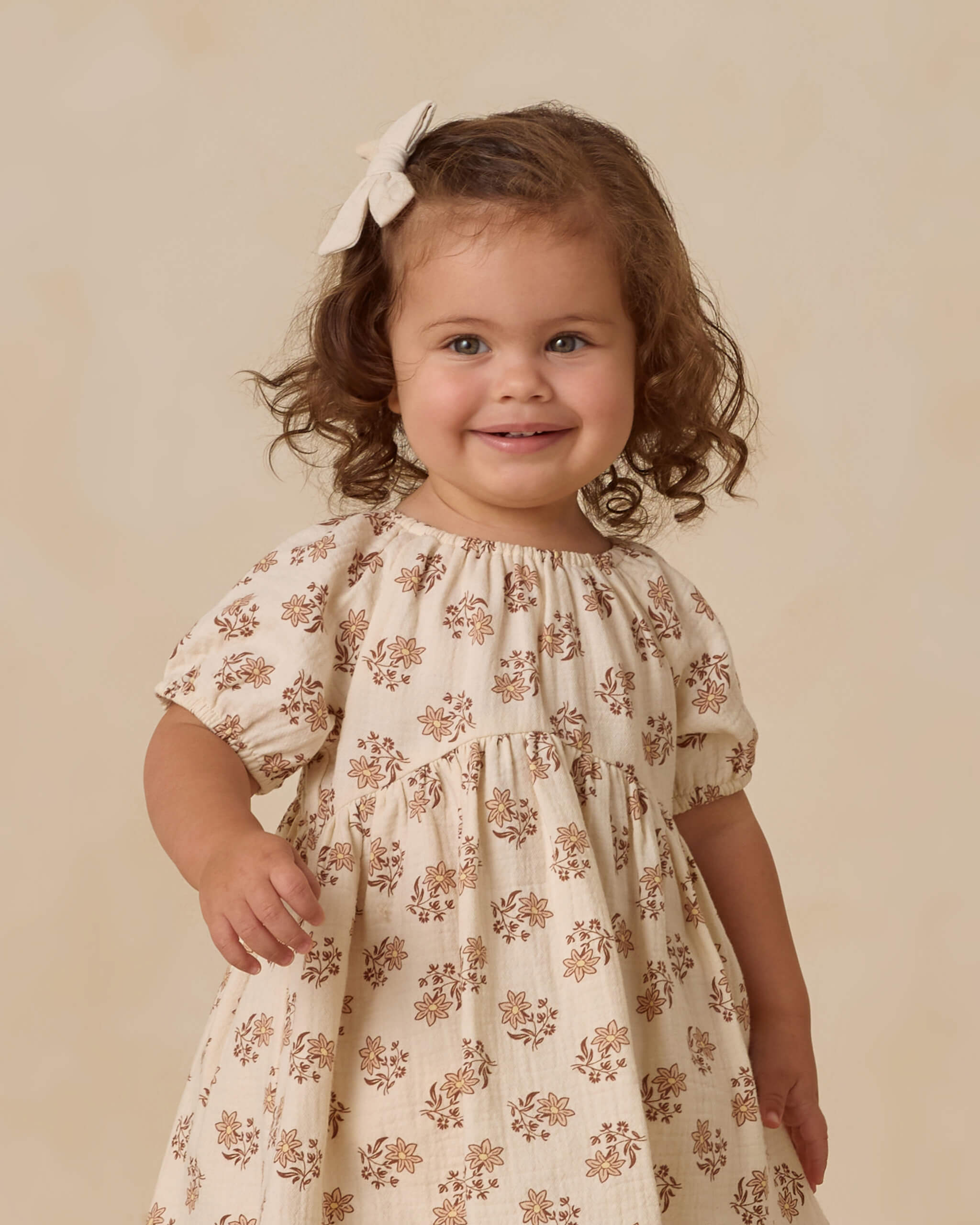 Quincy Mae Bella Dress - Daylily