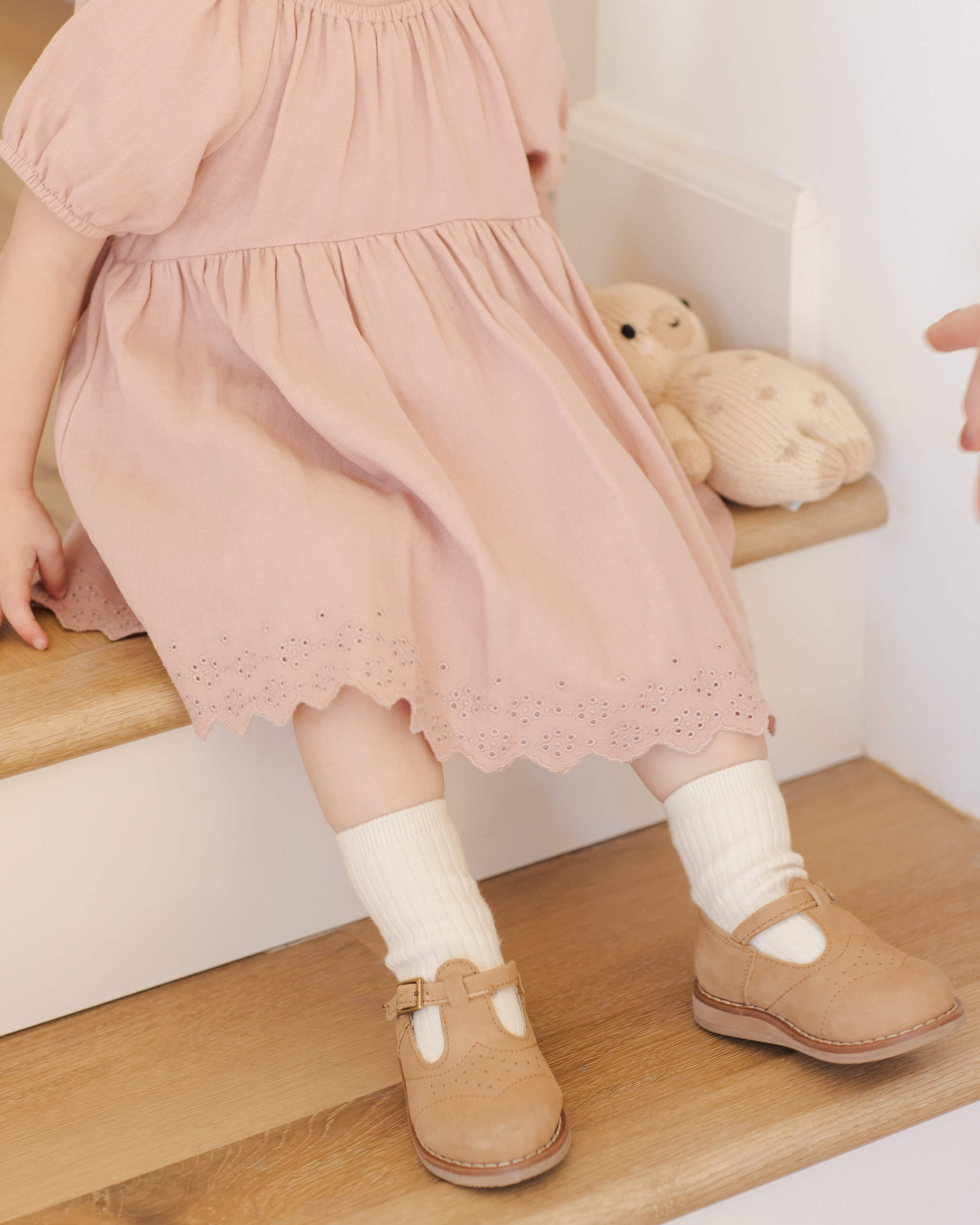 Quincy Mae Bella Dress - Rose