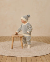 Quincy Mae Relaxed Knit Sweater - Ocean