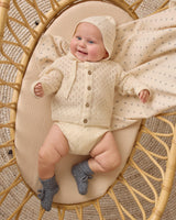 Quincy Mae Knit Cardigan - Natural