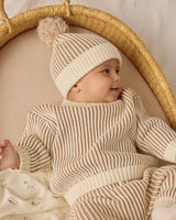 Quincy Mae Relaxed Knit Sweater - Gold