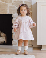 Quincy Mae V Smocked Dress - Bows