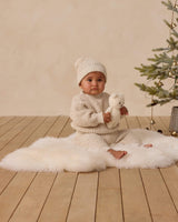 Quincy Mae Chunky Knit Sweater - Natural