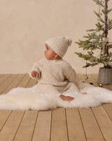 Quincy Mae Chunky Knit Sweater - Natural