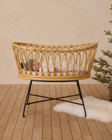 Quincy Mae Bamboo Zip Footie - Winter Wonderland