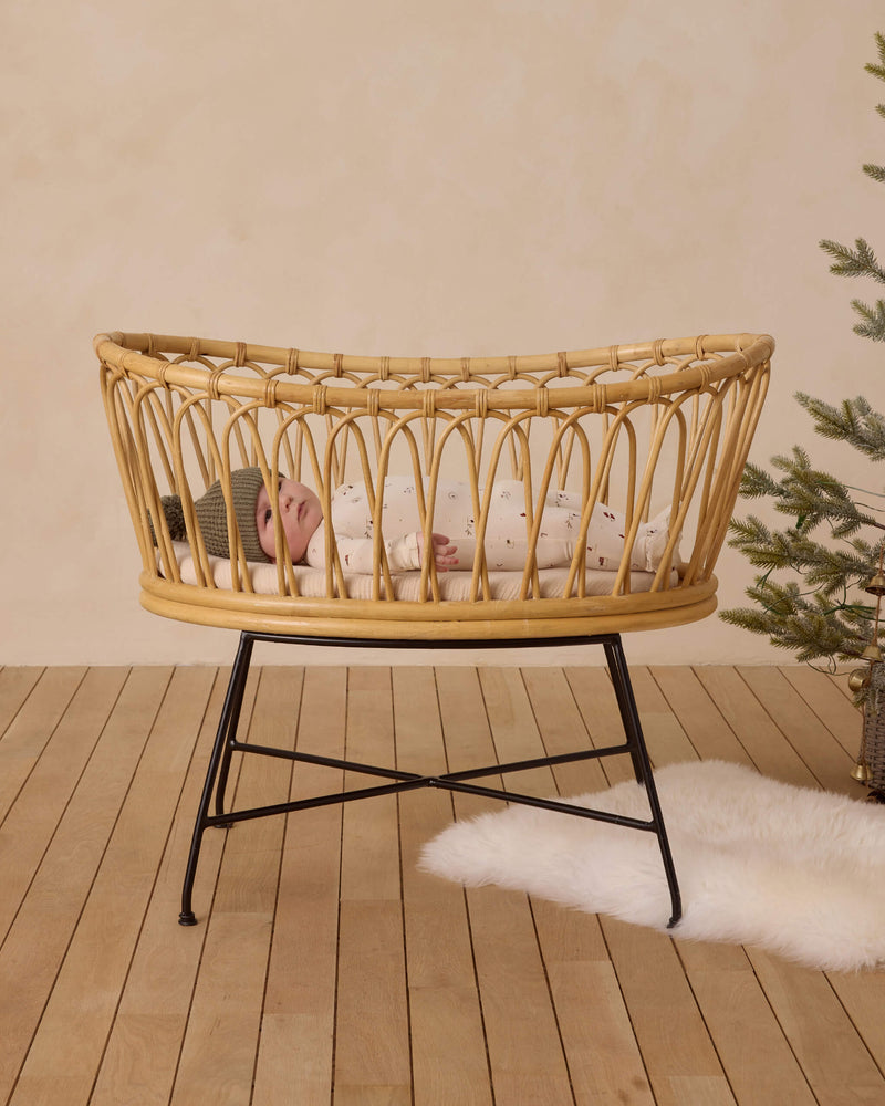 Quincy Mae Bamboo Zip Footie - Winter Wonderland