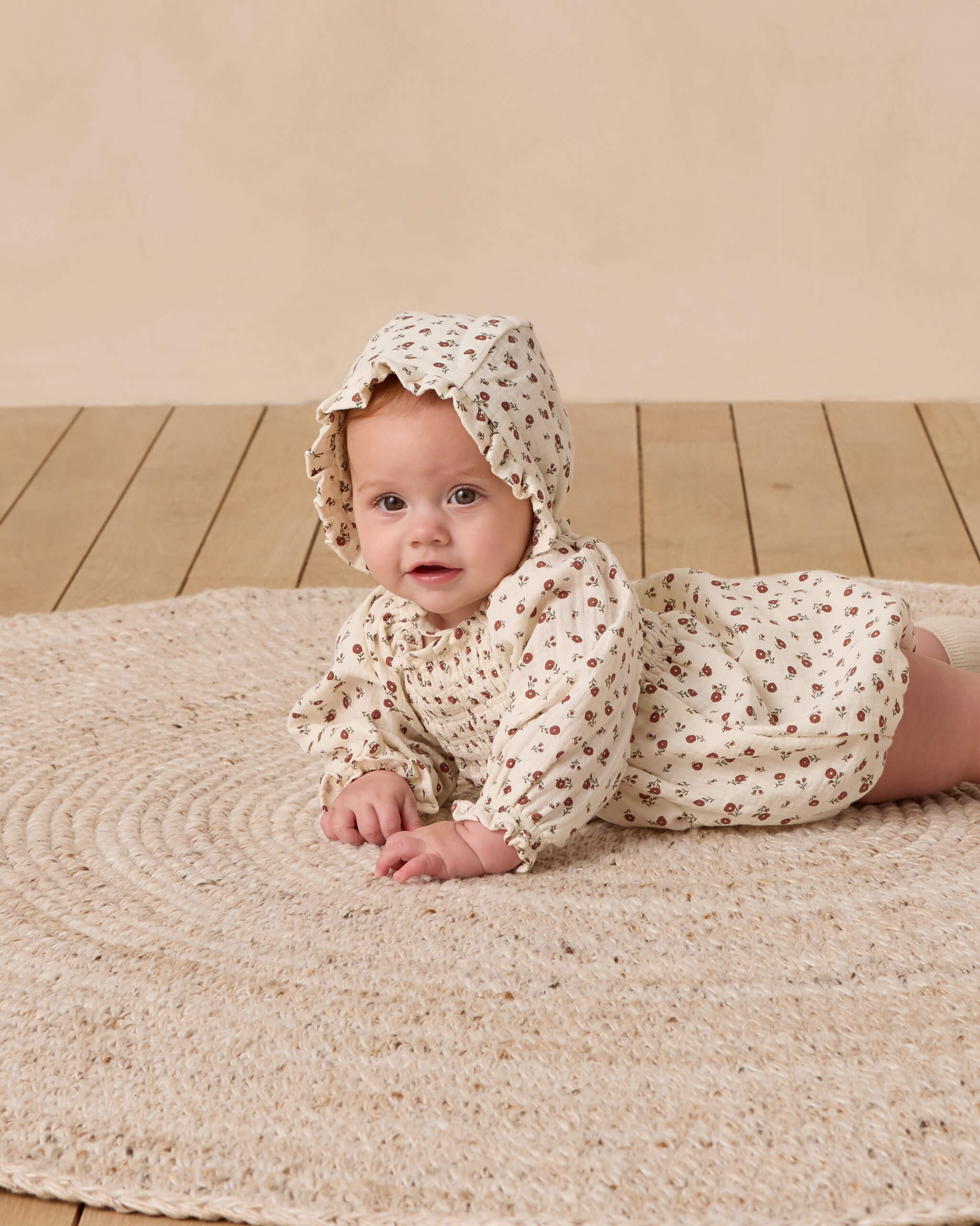 Quincy Eden Romper - Winter Ditsy