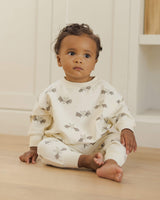 Quincy Mae Relaxed Fleece Sweatshirt - Bats